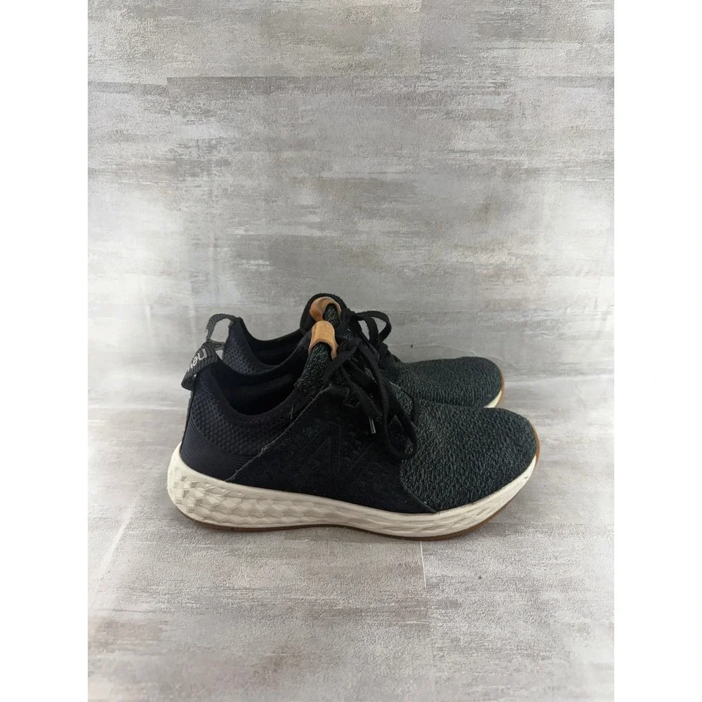 New Balance Fresh Foam Cruzv1 Reissue Black Grey WCRZRRB Women 7B Running Shoes